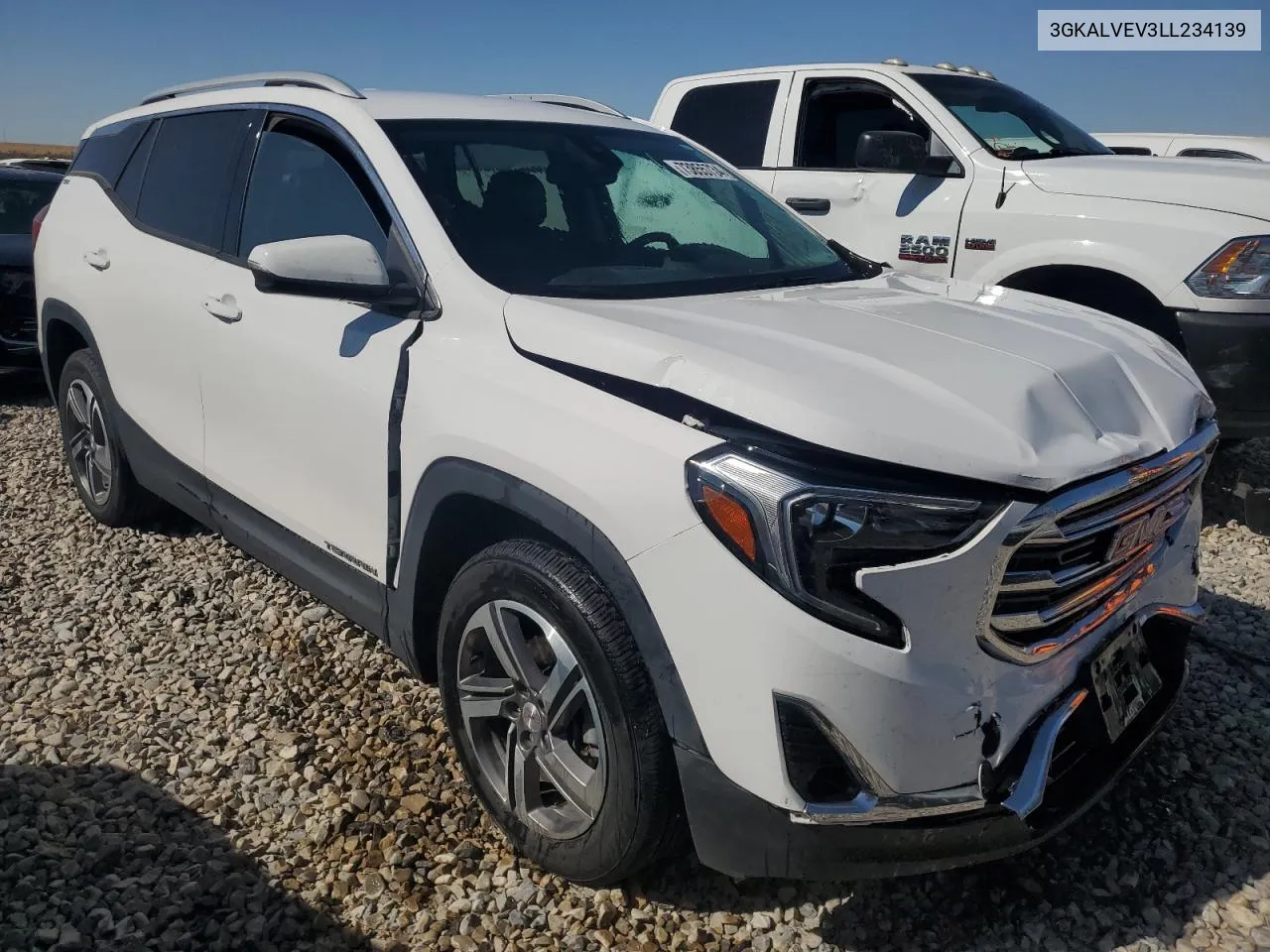 2020 GMC Terrain Slt VIN: 3GKALVEV3LL234139 Lot: 73855734