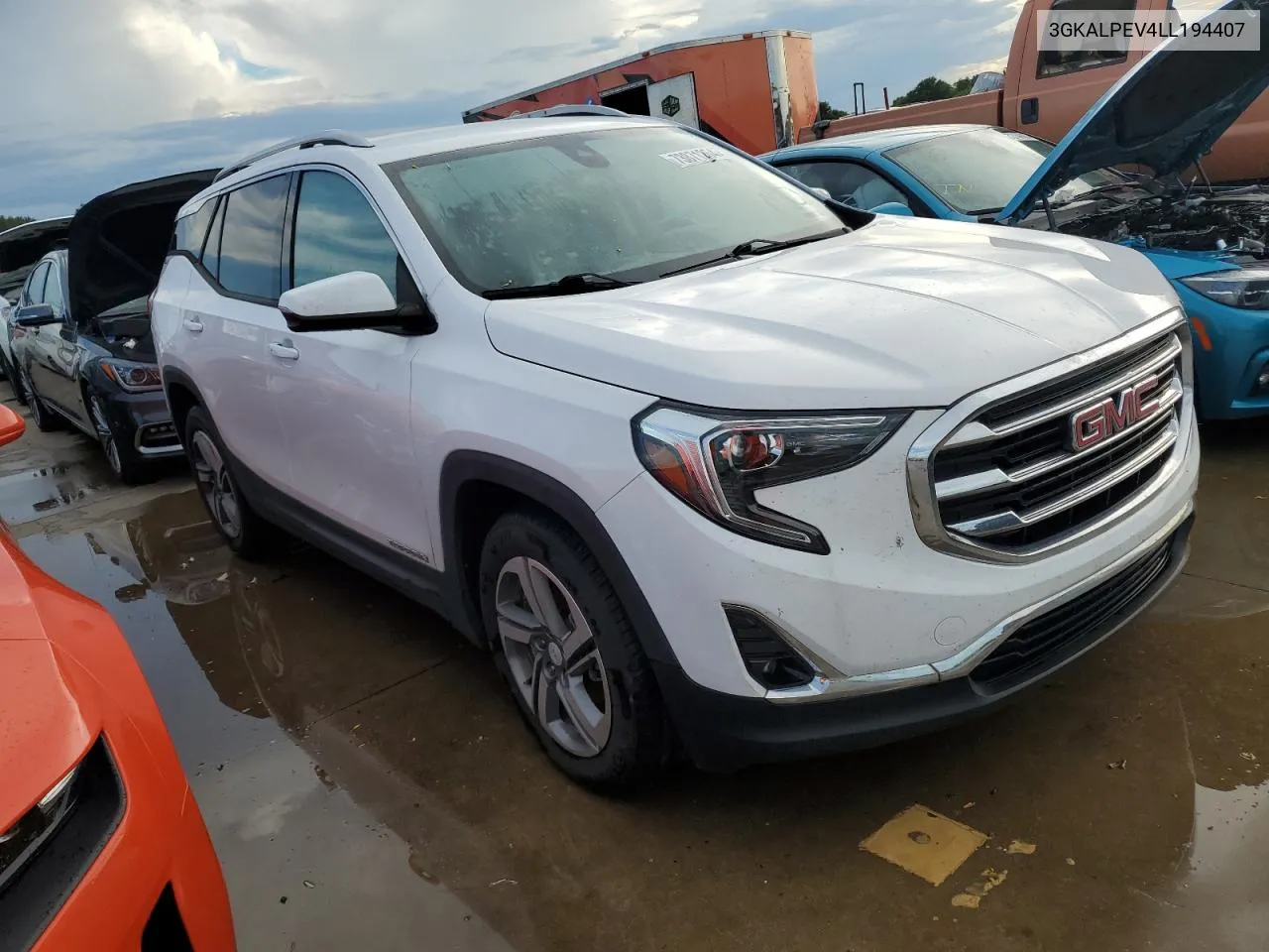 2020 GMC Terrain Slt VIN: 3GKALPEV4LL194407 Lot: 73871264