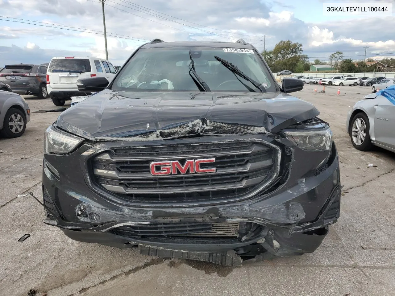 2020 GMC Terrain Sle VIN: 3GKALTEV1LL100444 Lot: 73945944