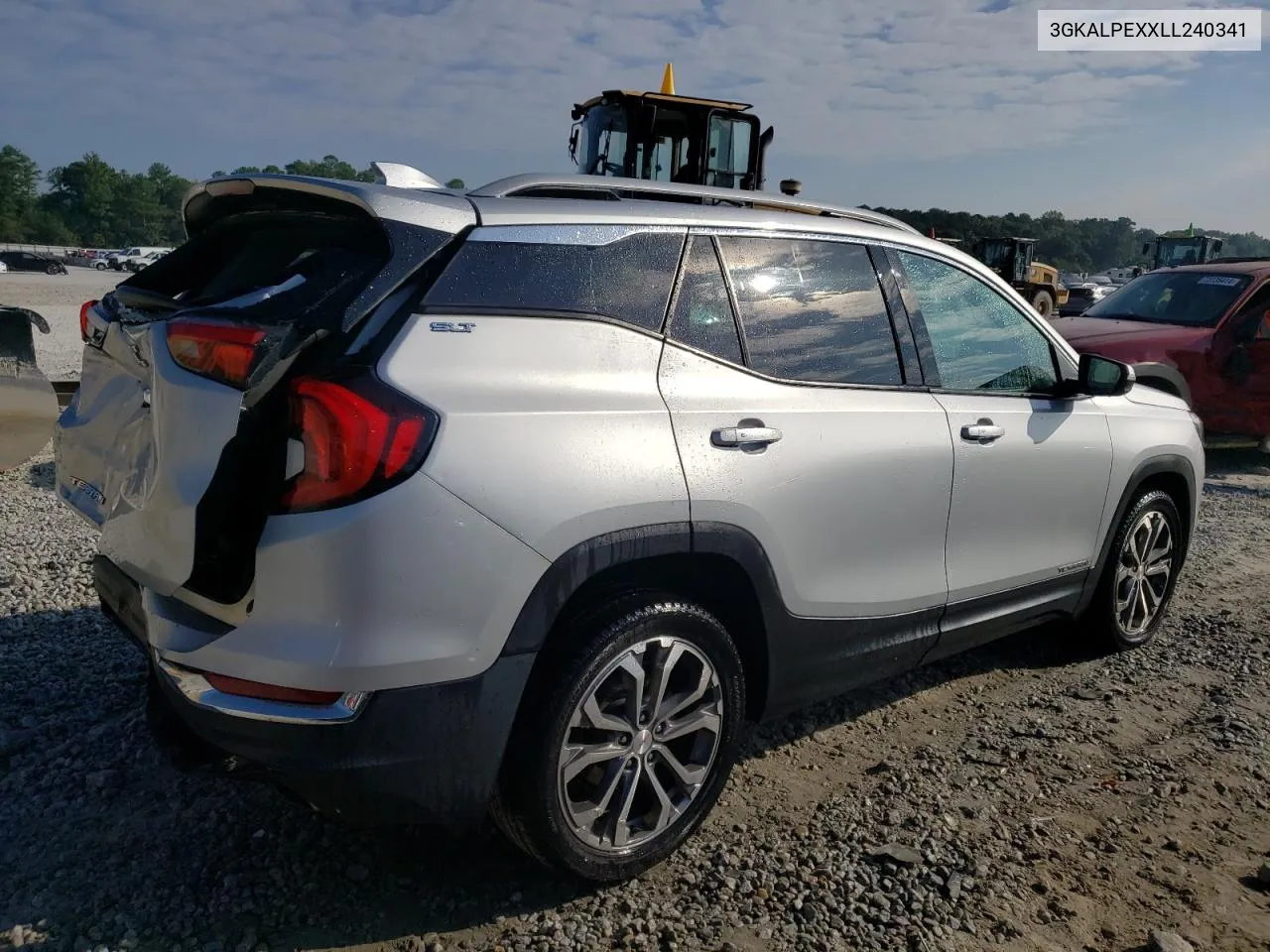 2020 GMC Terrain Slt VIN: 3GKALPEXXLL240341 Lot: 73948684