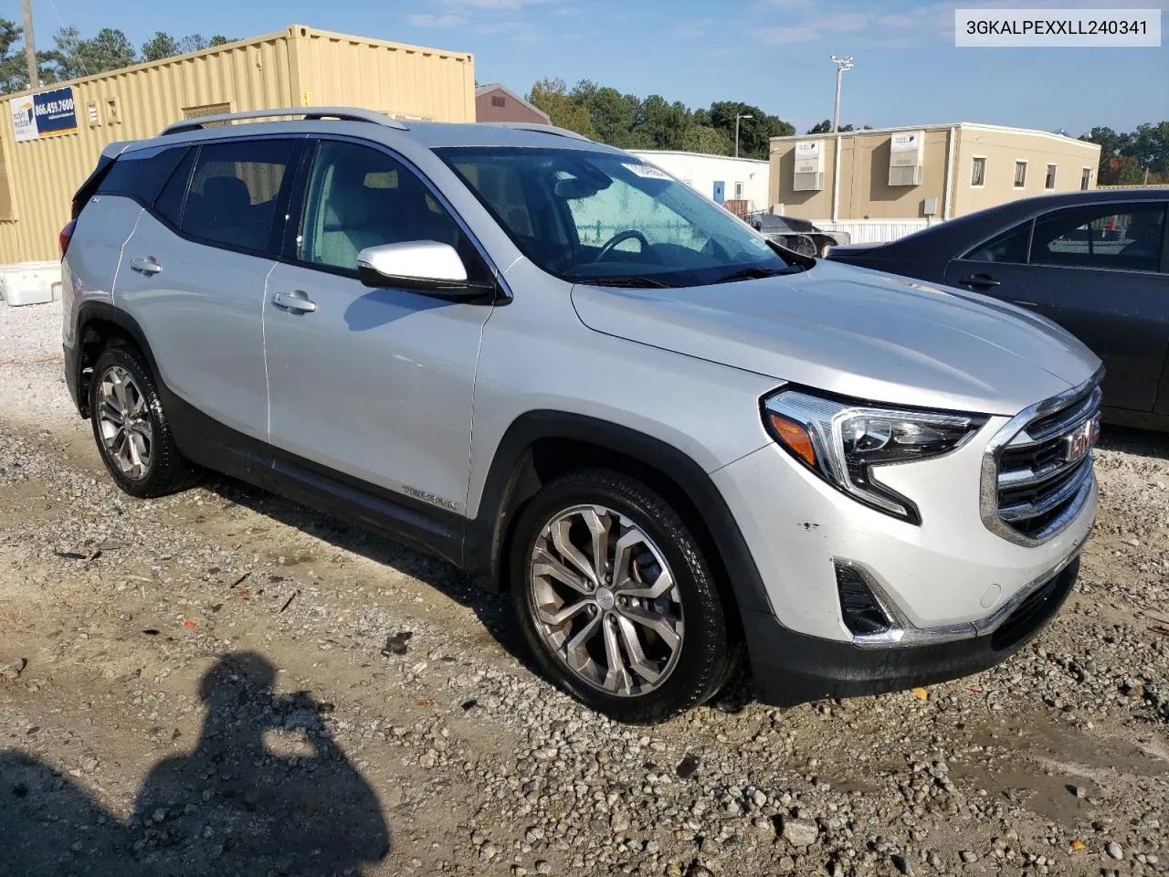 2020 GMC Terrain Slt VIN: 3GKALPEXXLL240341 Lot: 73948684