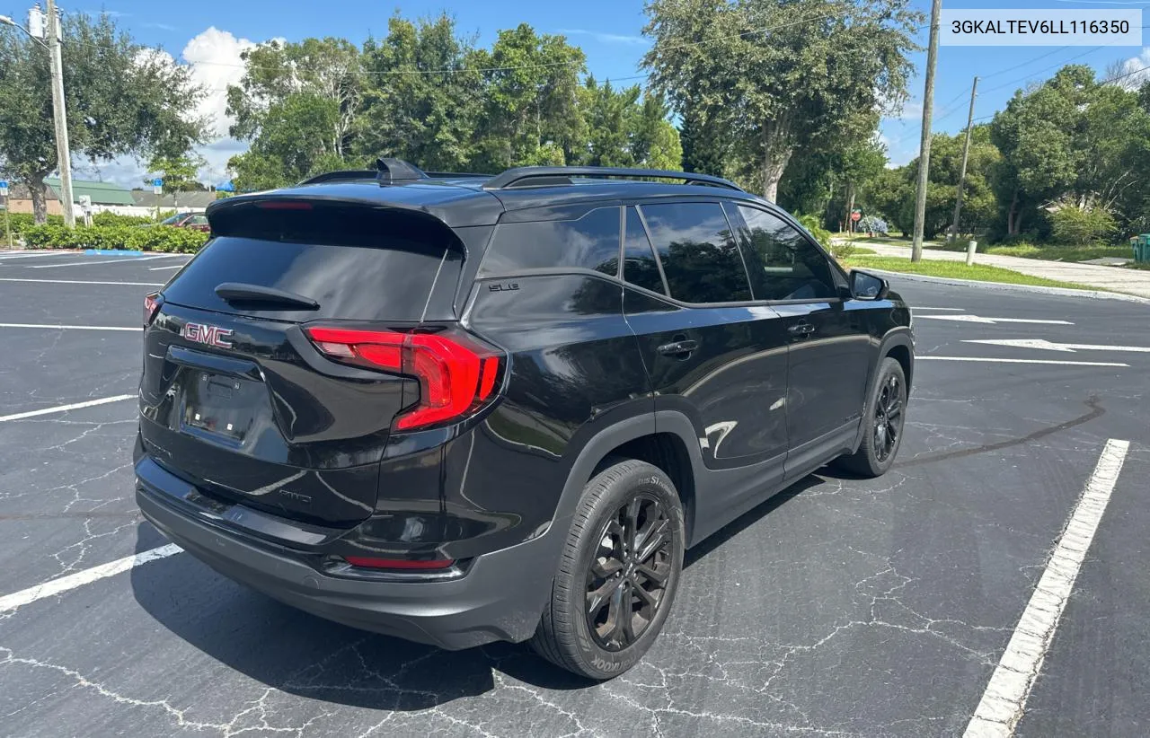 2020 GMC Terrain Sle VIN: 3GKALTEV6LL116350 Lot: 73990994