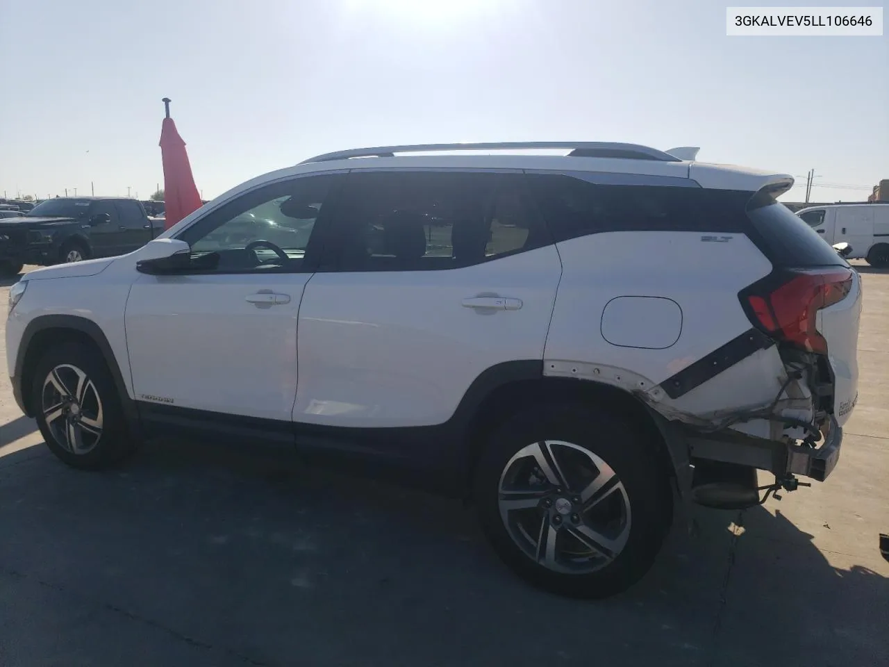 2020 GMC Terrain Slt VIN: 3GKALVEV5LL106646 Lot: 74303544