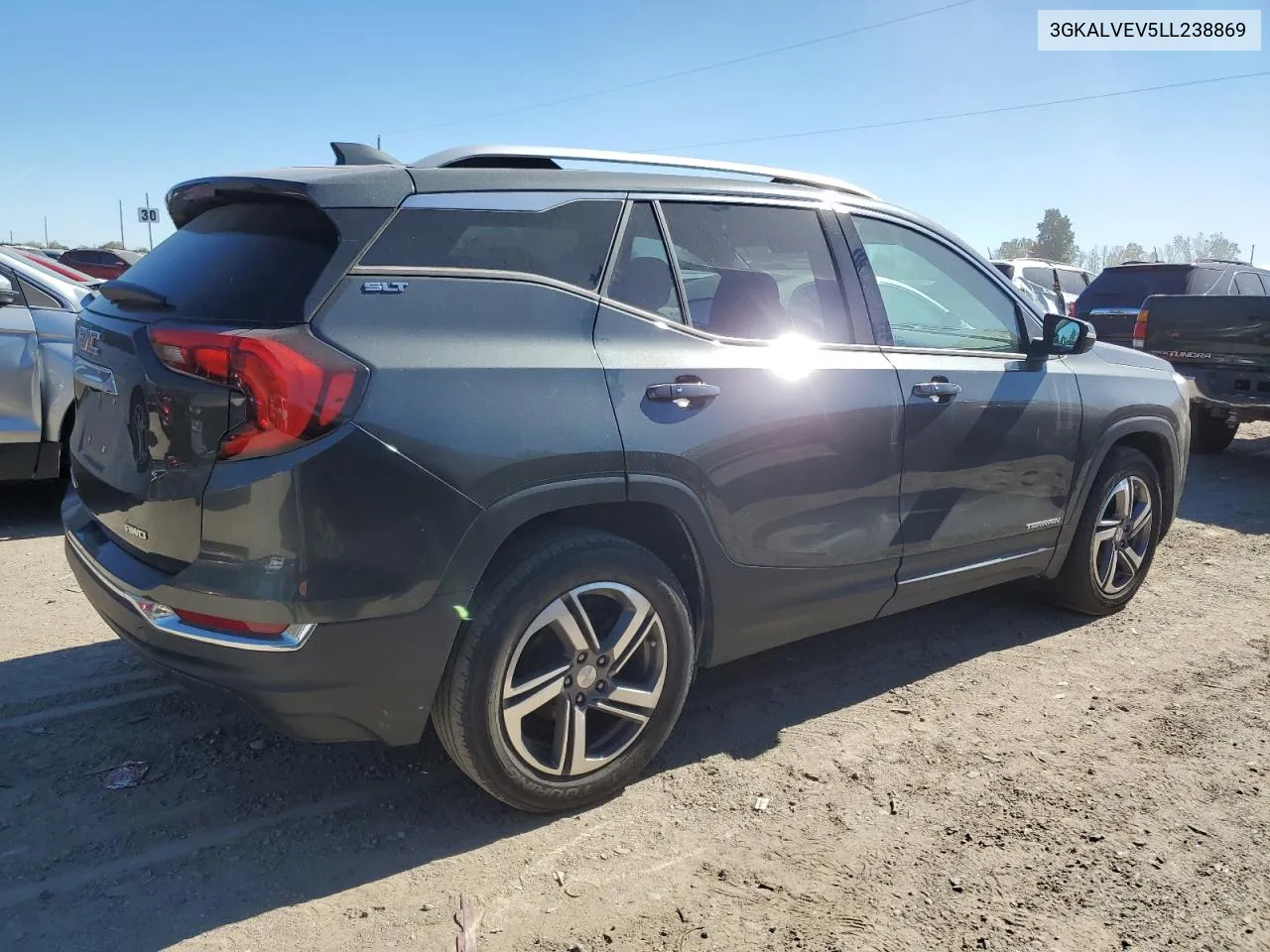 2020 GMC Terrain Slt VIN: 3GKALVEV5LL238869 Lot: 74304654