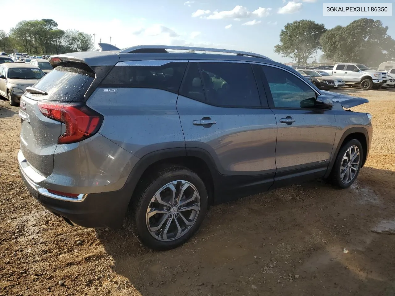 2020 GMC Terrain Slt VIN: 3GKALPEX3LL186350 Lot: 74315334