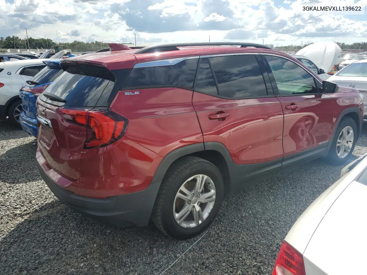 2020 GMC Terrain Sle VIN: 3GKALMEVXLL139622 Lot: 74383344