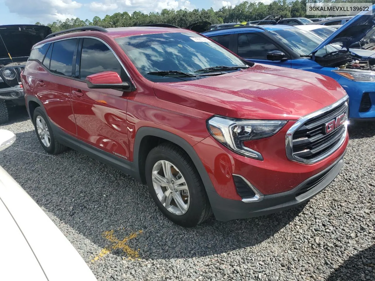 2020 GMC Terrain Sle VIN: 3GKALMEVXLL139622 Lot: 74383344