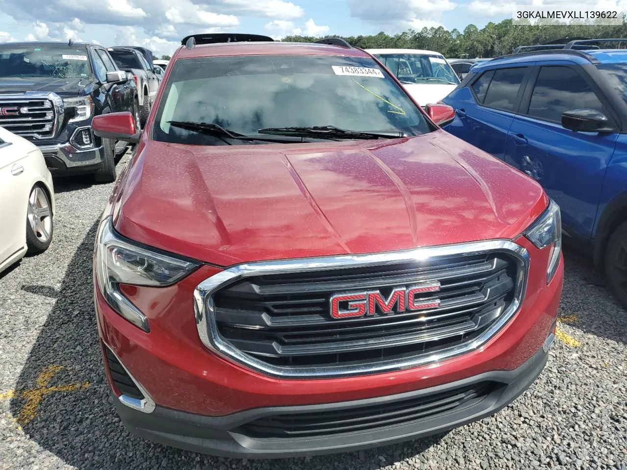 3GKALMEVXLL139622 2020 GMC Terrain Sle