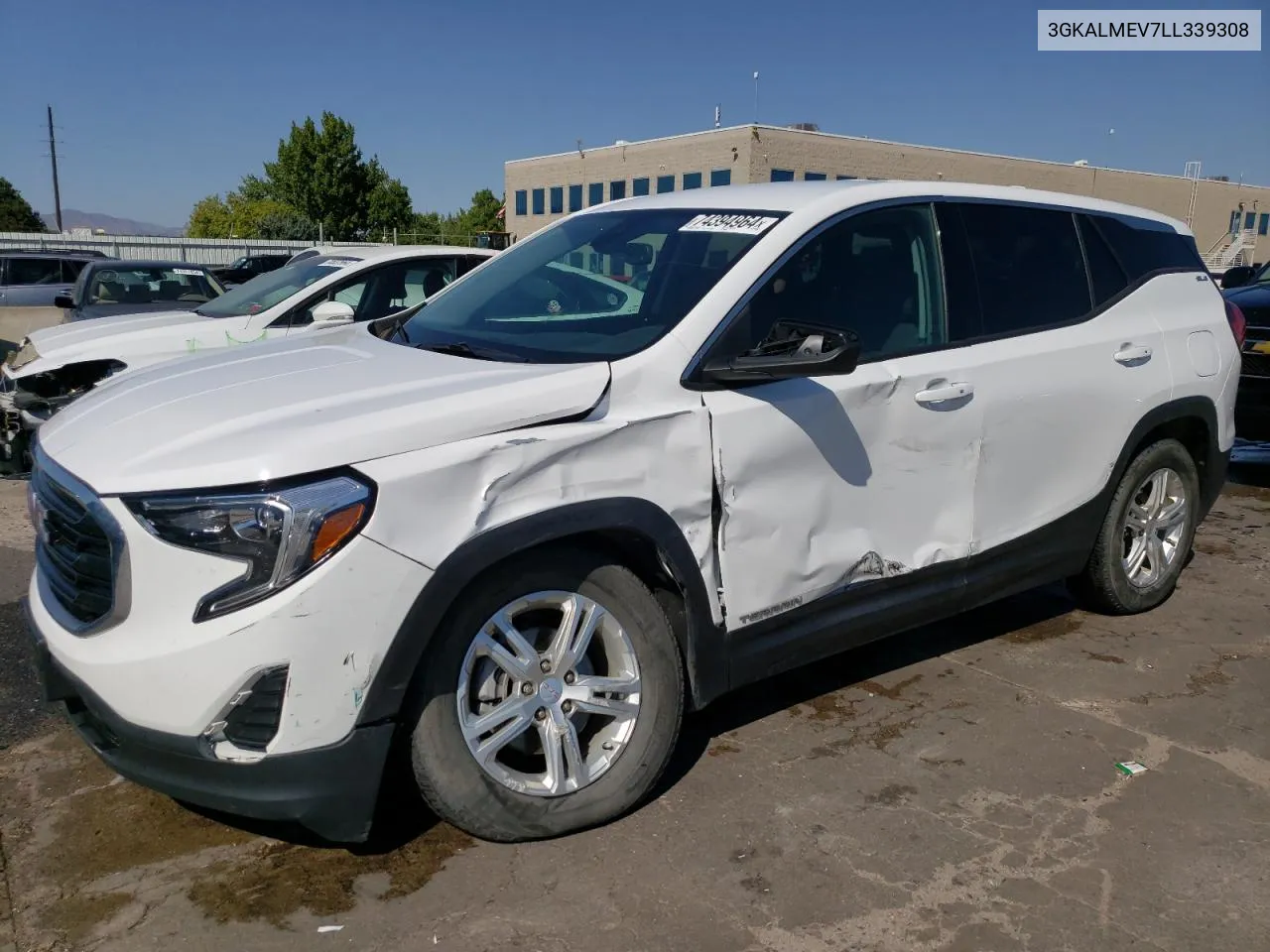 2020 GMC Terrain Sle VIN: 3GKALMEV7LL339308 Lot: 74394964