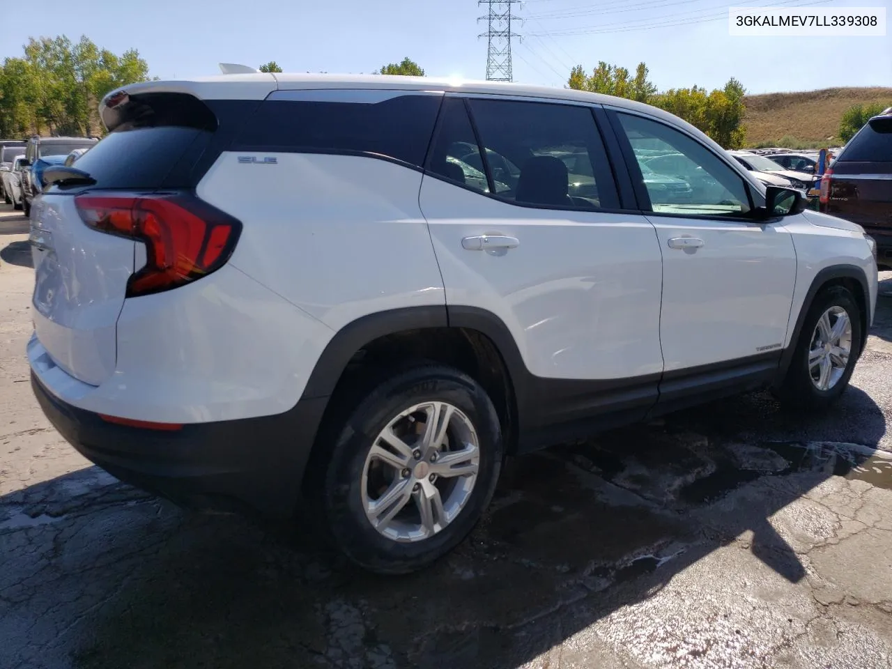 3GKALMEV7LL339308 2020 GMC Terrain Sle