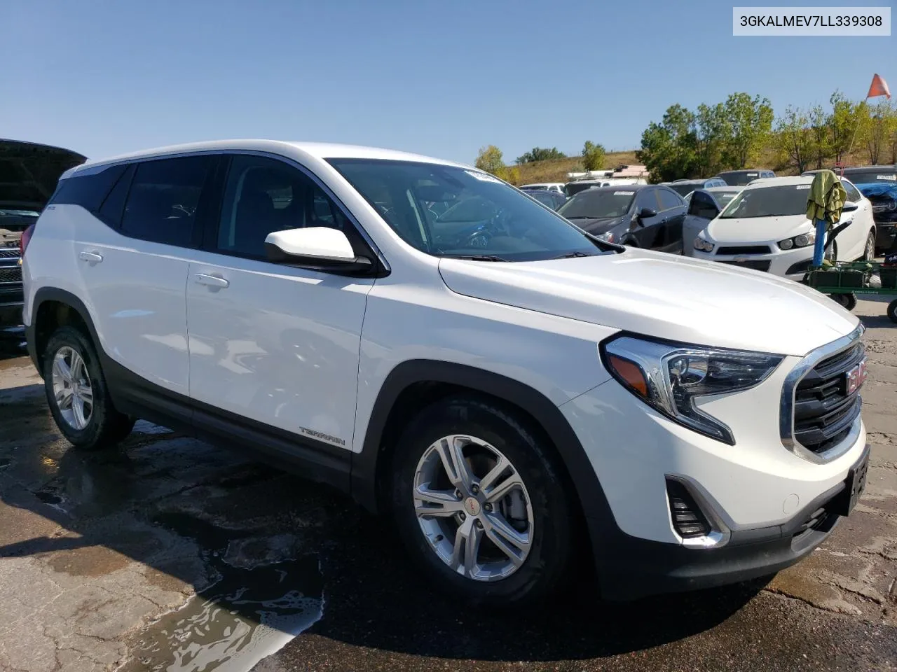 2020 GMC Terrain Sle VIN: 3GKALMEV7LL339308 Lot: 74394964