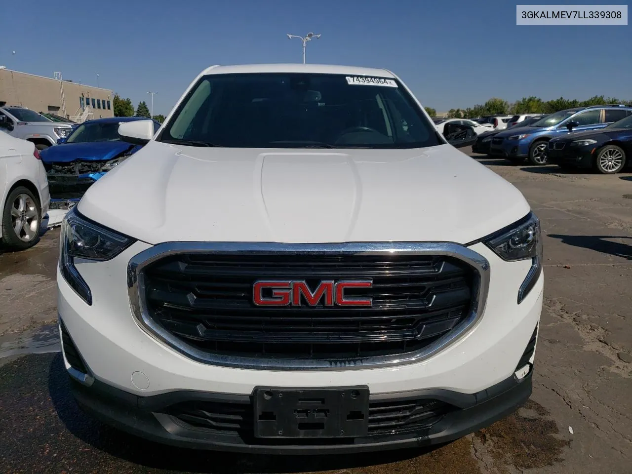 3GKALMEV7LL339308 2020 GMC Terrain Sle