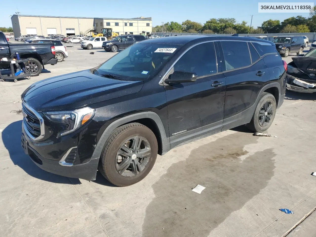 3GKALMEV2LL118358 2020 GMC Terrain Sle