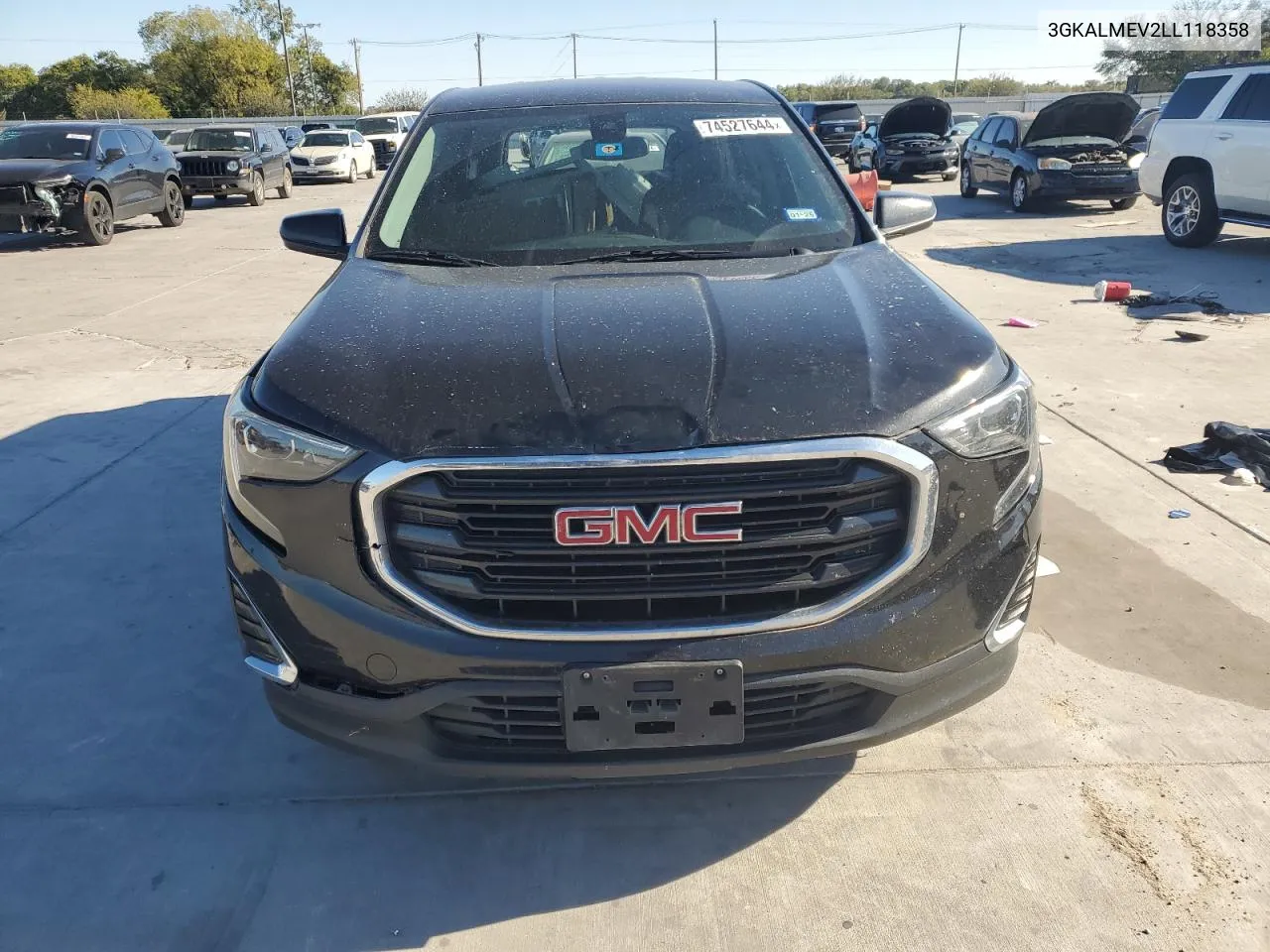 3GKALMEV2LL118358 2020 GMC Terrain Sle