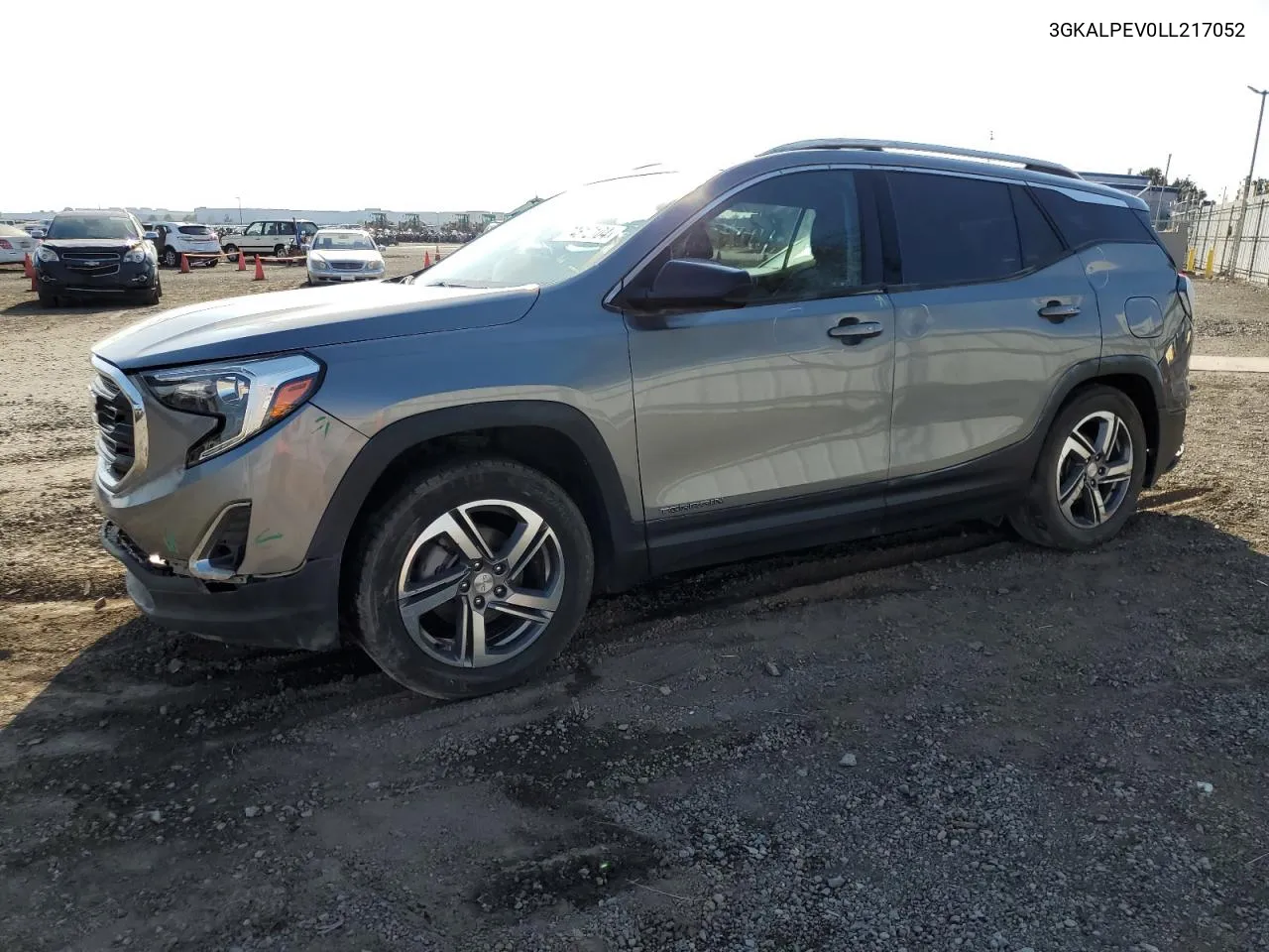 2020 GMC Terrain Slt VIN: 3GKALPEV0LL217052 Lot: 74612104