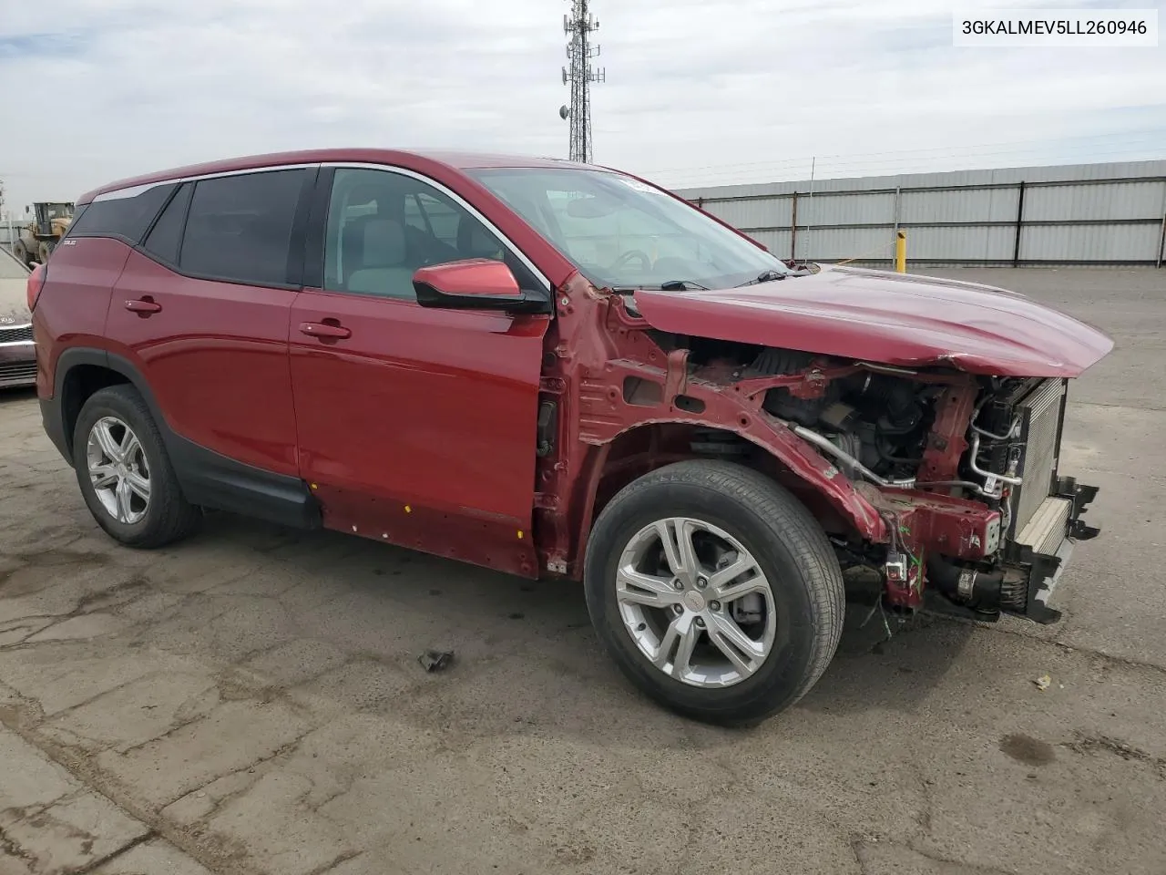 3GKALMEV5LL260946 2020 GMC Terrain Sle