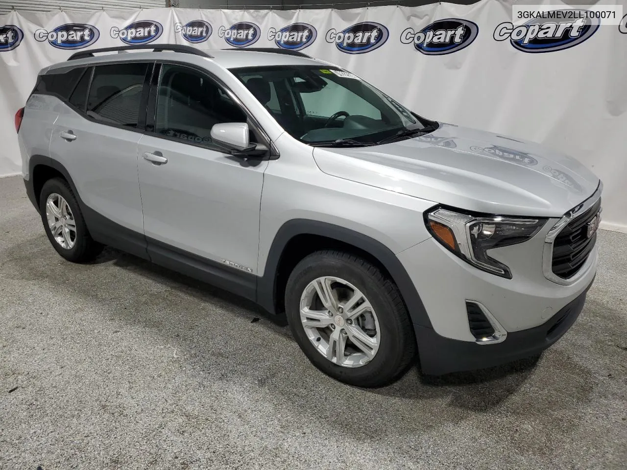 2020 GMC Terrain Sle VIN: 3GKALMEV2LL100071 Lot: 74832554