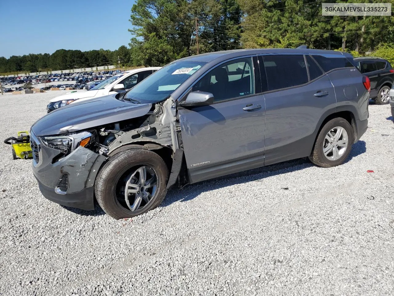 2020 GMC Terrain Sle VIN: 3GKALMEV5LL335273 Lot: 75004834