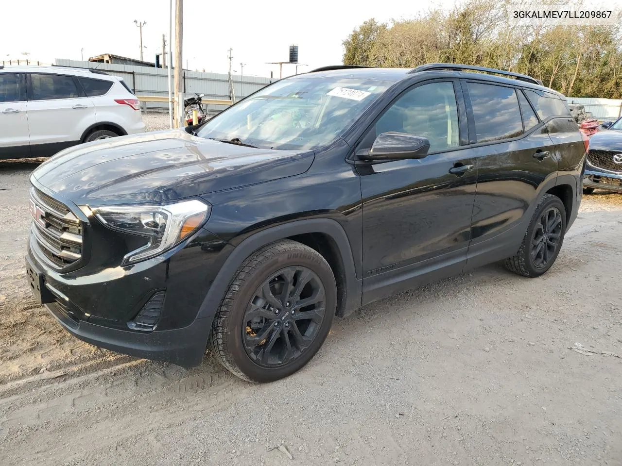 2020 GMC Terrain Sle VIN: 3GKALMEV7LL209867 Lot: 75124074