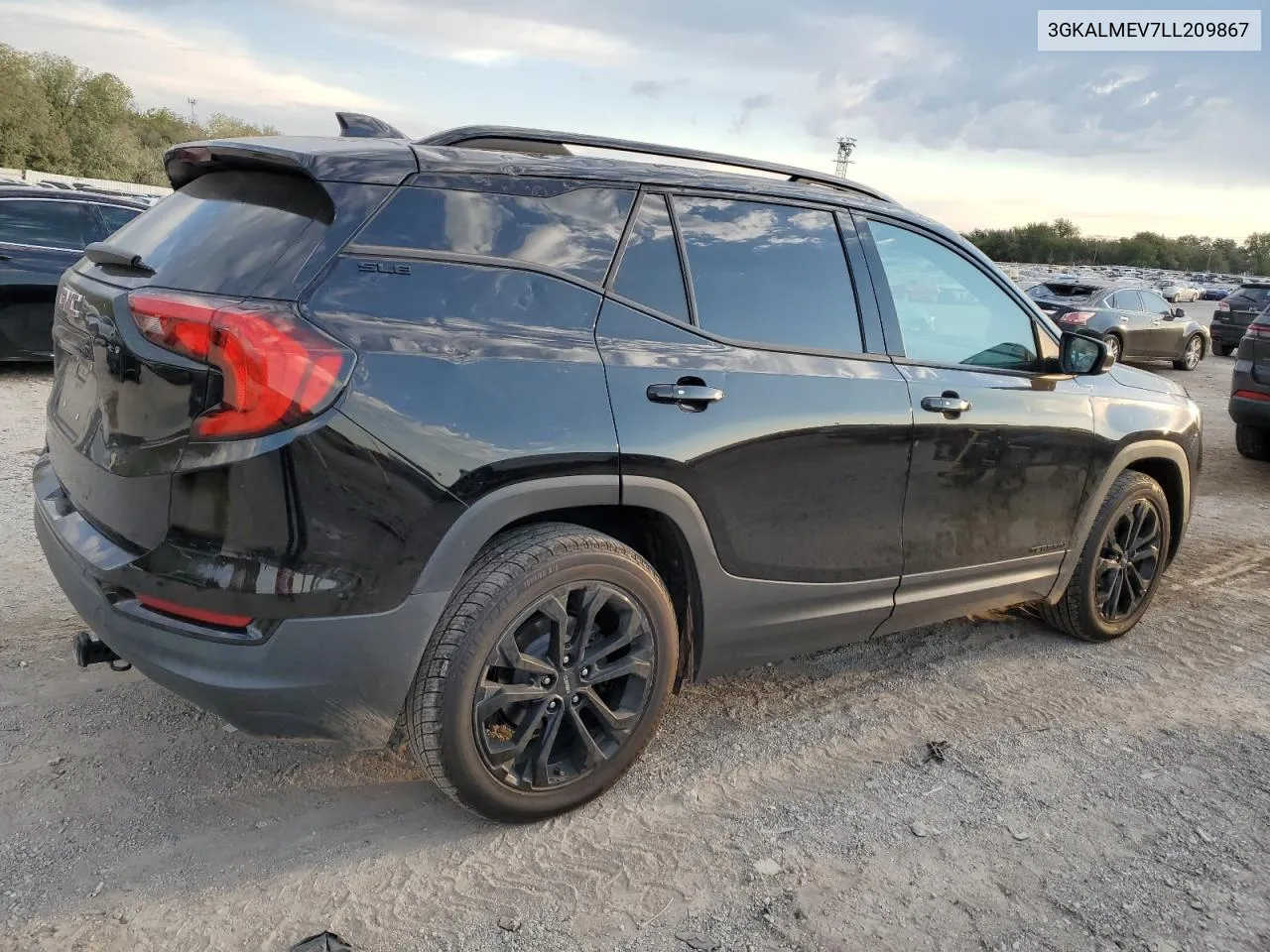 2020 GMC Terrain Sle VIN: 3GKALMEV7LL209867 Lot: 75124074