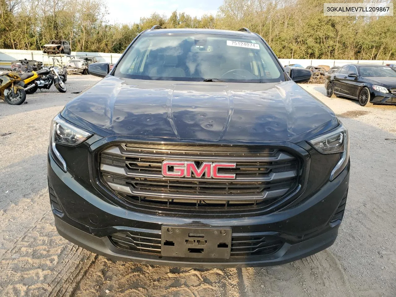 2020 GMC Terrain Sle VIN: 3GKALMEV7LL209867 Lot: 75124074