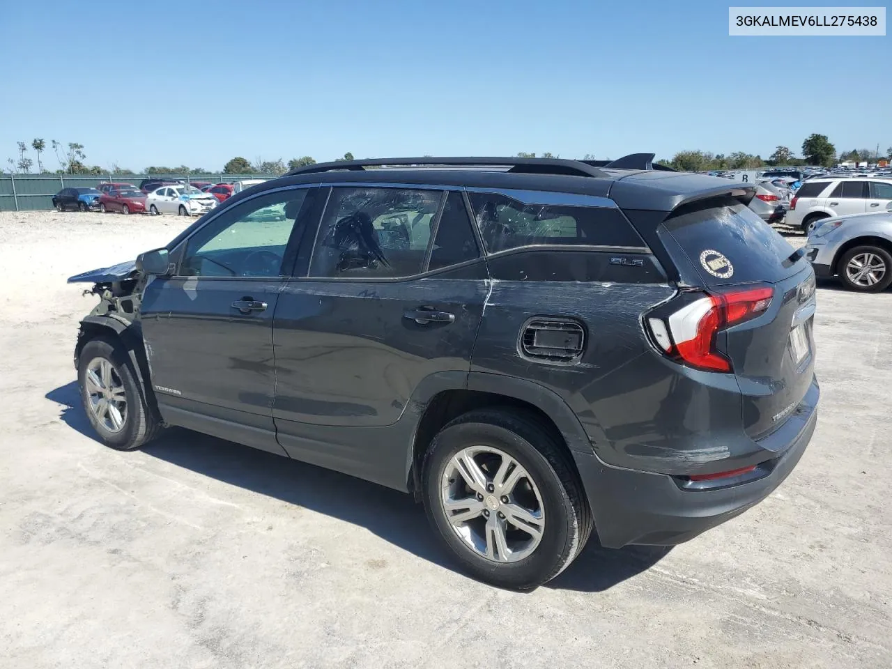 2020 GMC Terrain Sle VIN: 3GKALMEV6LL275438 Lot: 75185504