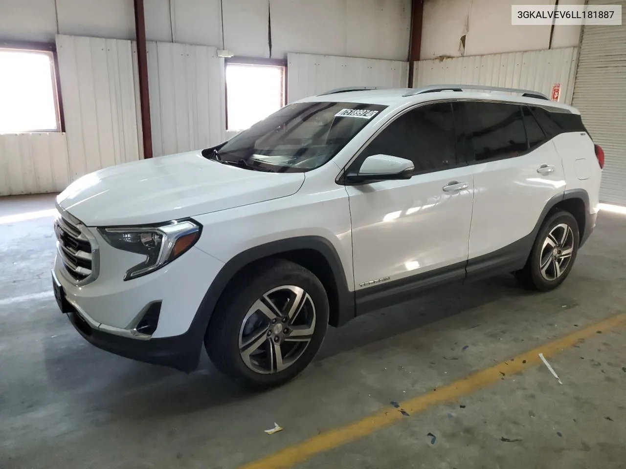 2020 GMC Terrain Slt VIN: 3GKALVEV6LL181887 Lot: 75189974