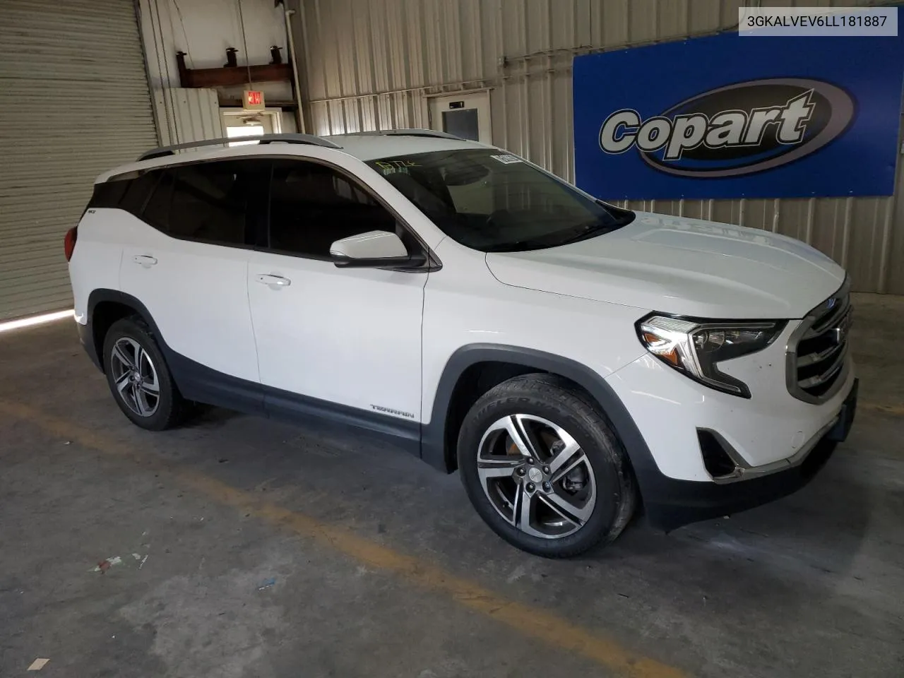 2020 GMC Terrain Slt VIN: 3GKALVEV6LL181887 Lot: 75189974