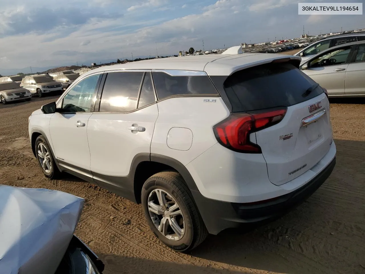 2020 GMC Terrain Sle VIN: 3GKALTEV9LL194654 Lot: 75238564