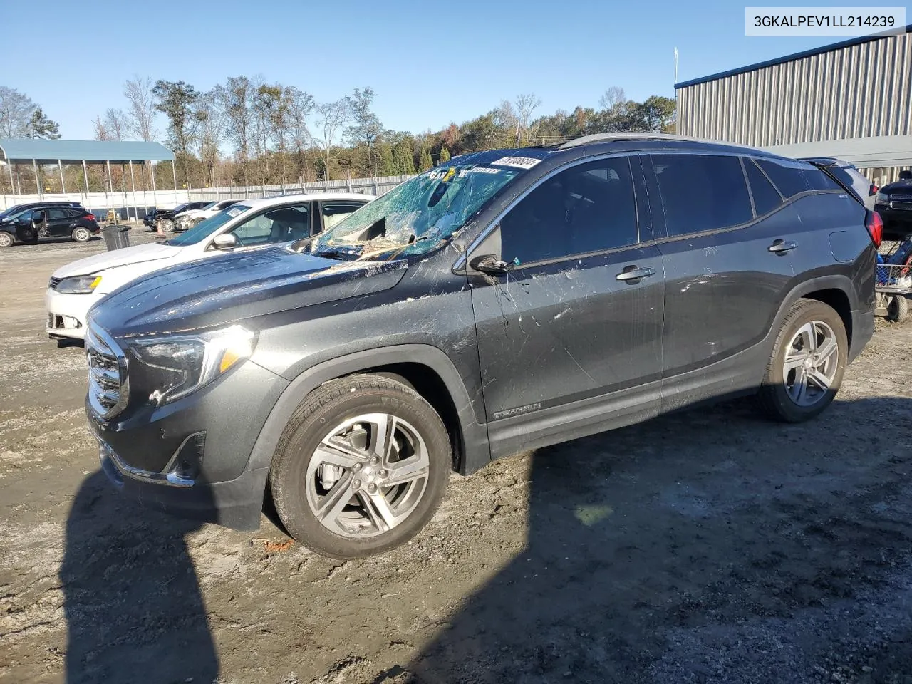 2020 GMC Terrain Slt VIN: 3GKALPEV1LL214239 Lot: 75308634