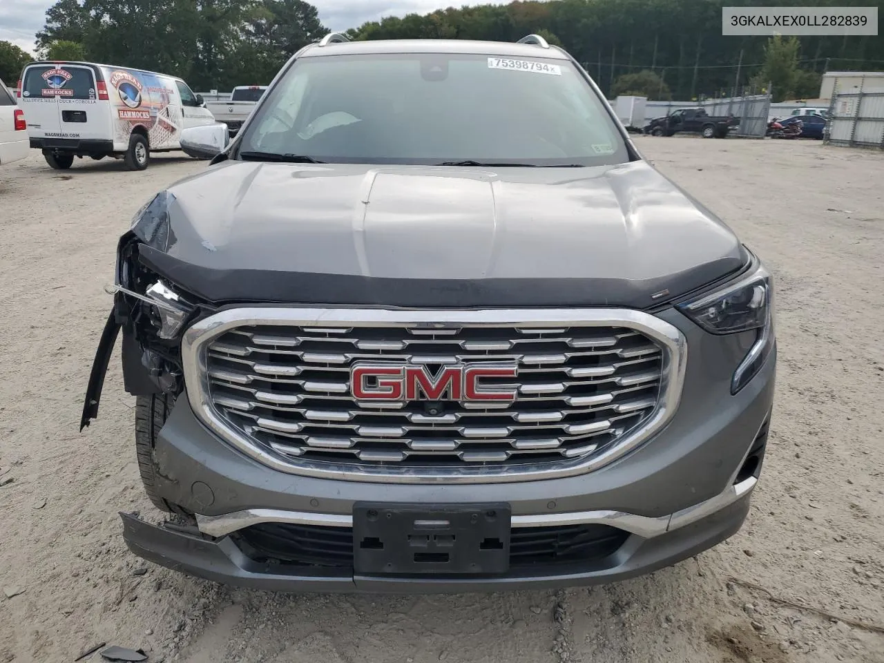 2020 GMC Terrain Denali VIN: 3GKALXEX0LL282839 Lot: 75398794