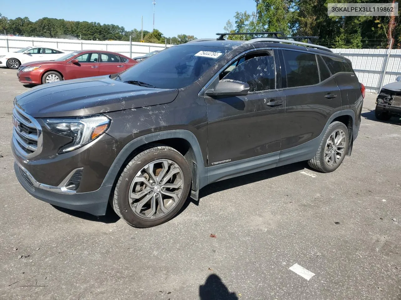 2020 GMC Terrain Slt VIN: 3GKALPEX3LL119862 Lot: 75444784