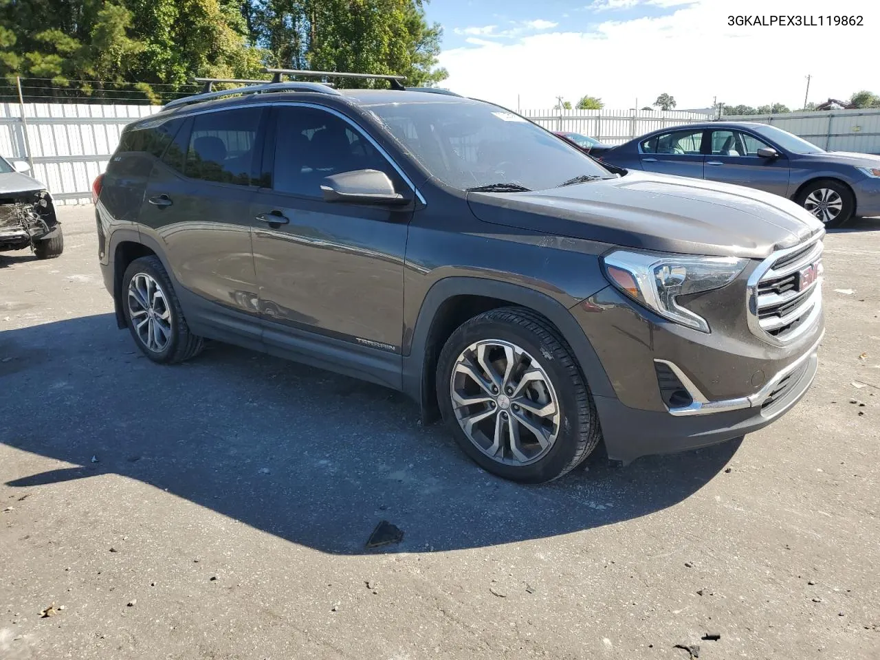 2020 GMC Terrain Slt VIN: 3GKALPEX3LL119862 Lot: 75444784