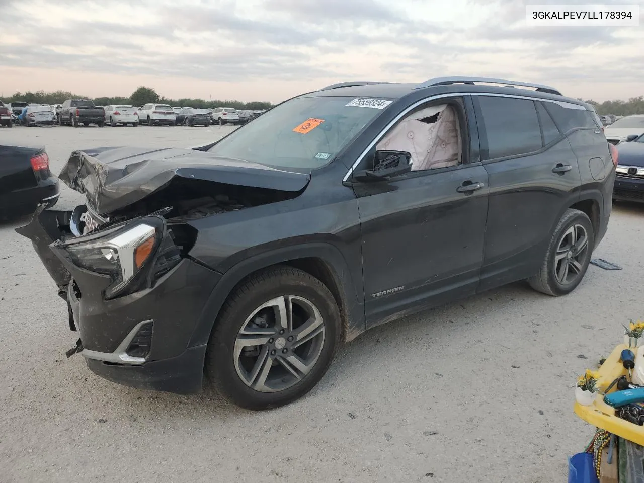 2020 GMC Terrain Slt VIN: 3GKALPEV7LL178394 Lot: 75559324