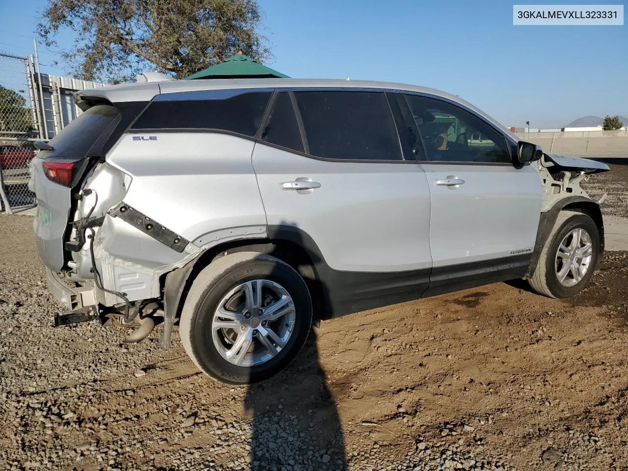 2020 GMC Terrain Sle VIN: 3GKALMEVXLL323331 Lot: 75629414