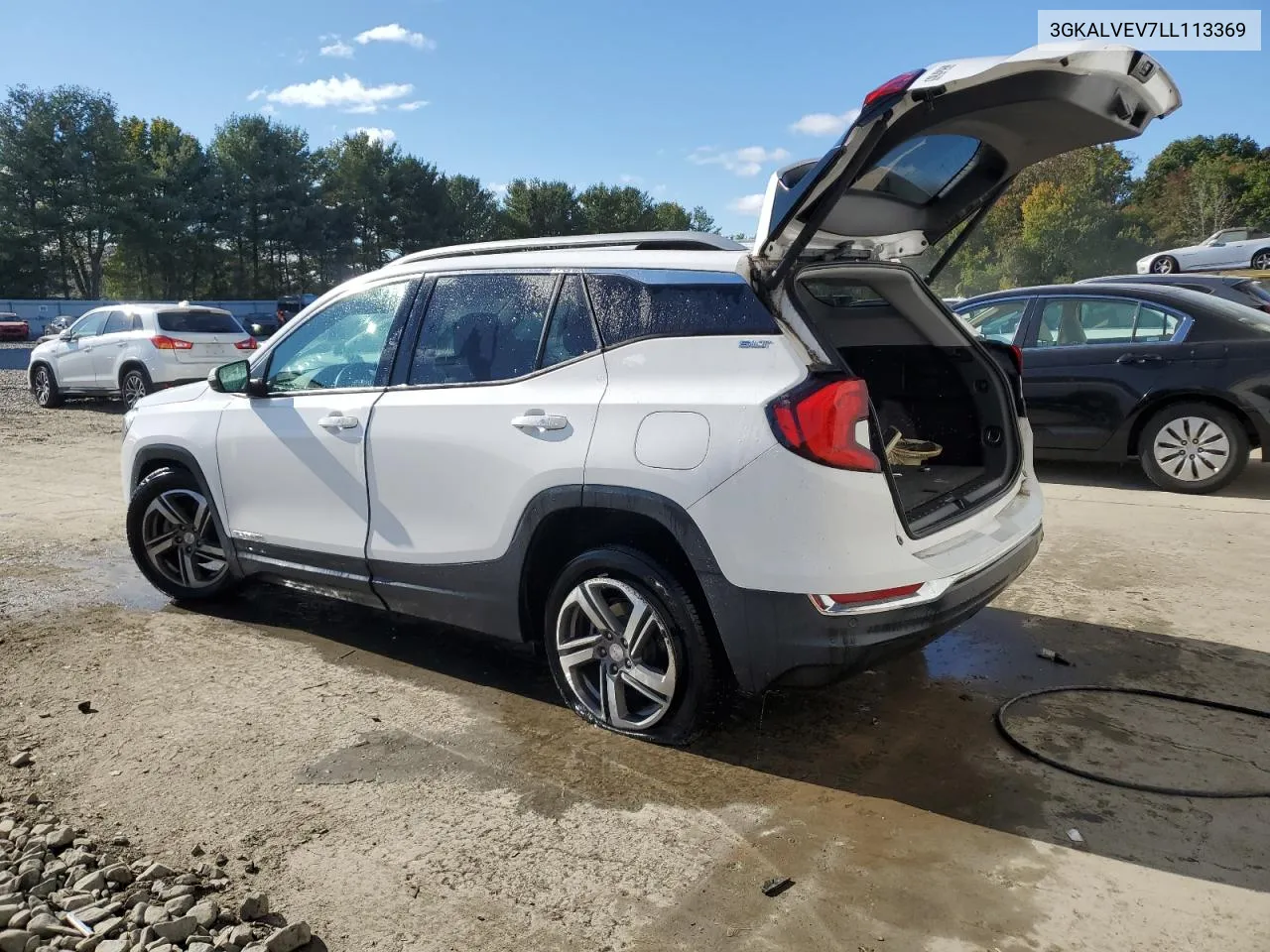 2020 GMC Terrain Slt VIN: 3GKALVEV7LL113369 Lot: 75678674