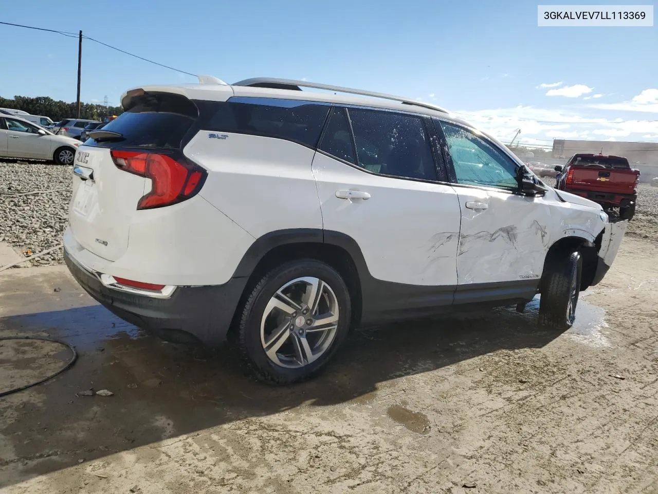 2020 GMC Terrain Slt VIN: 3GKALVEV7LL113369 Lot: 75678674