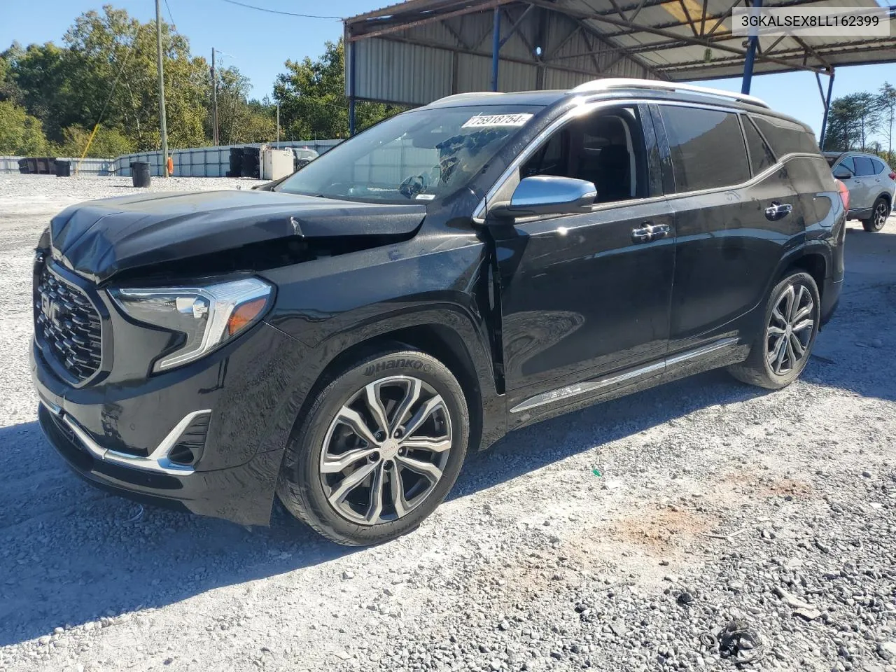 2020 GMC Terrain Denali VIN: 3GKALSEX8LL162399 Lot: 75918754