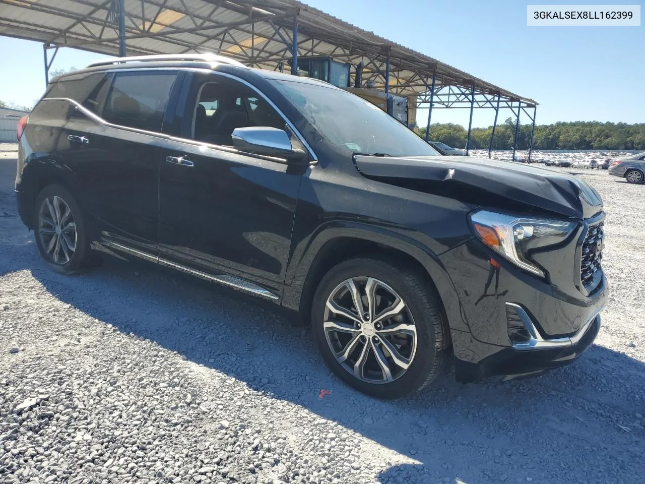 2020 GMC Terrain Denali VIN: 3GKALSEX8LL162399 Lot: 75918754