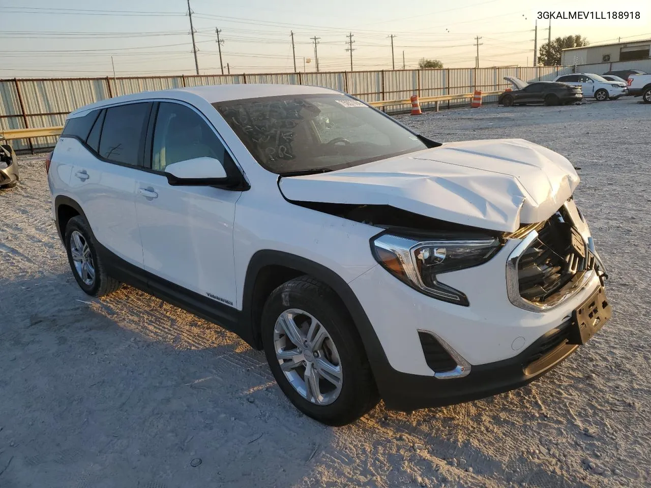 2020 GMC Terrain Sle VIN: 3GKALMEV1LL188918 Lot: 75937094