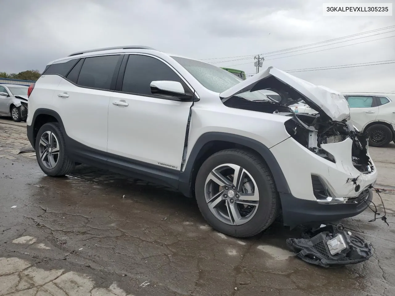 2020 GMC Terrain Slt VIN: 3GKALPEVXLL305235 Lot: 76047334