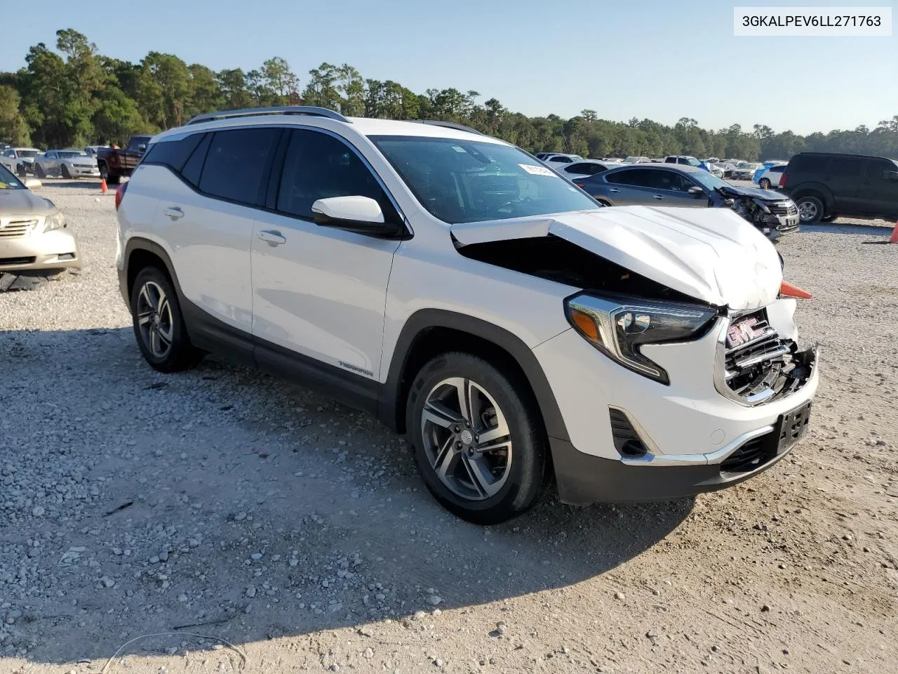 2020 GMC Terrain Slt VIN: 3GKALPEV6LL271763 Lot: 76112494