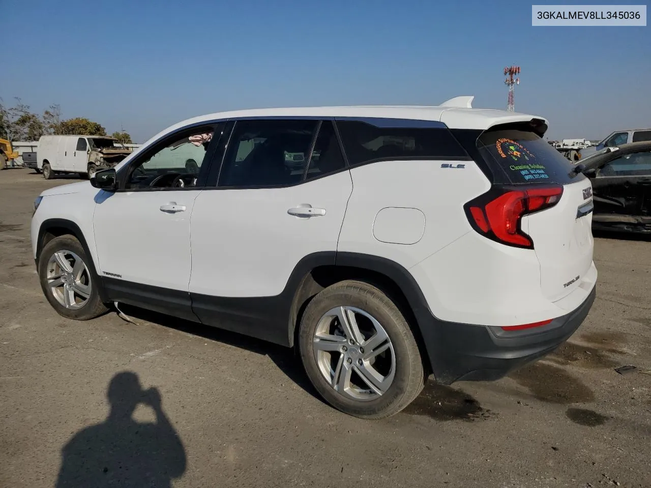 2020 GMC Terrain Sle VIN: 3GKALMEV8LL345036 Lot: 76167474