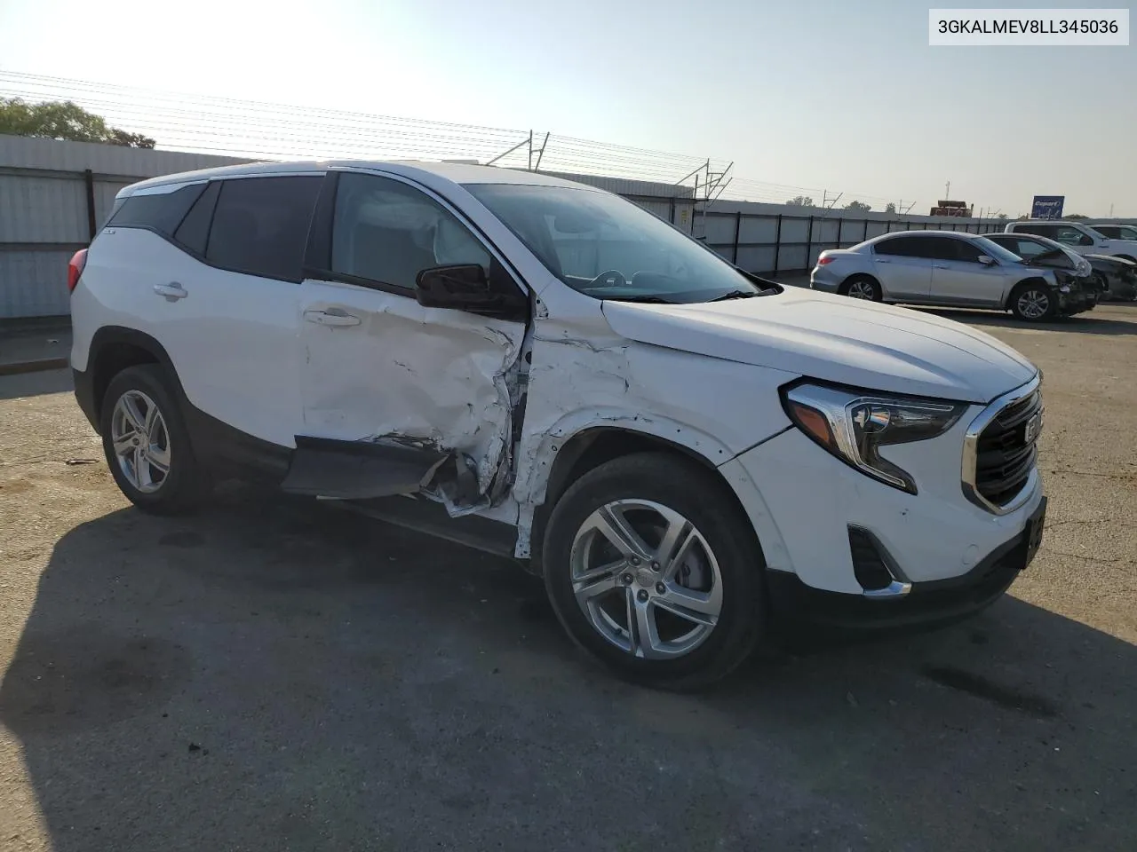 2020 GMC Terrain Sle VIN: 3GKALMEV8LL345036 Lot: 76167474