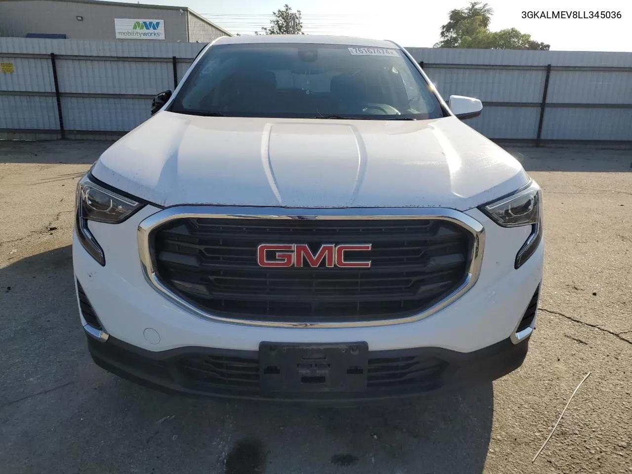 3GKALMEV8LL345036 2020 GMC Terrain Sle