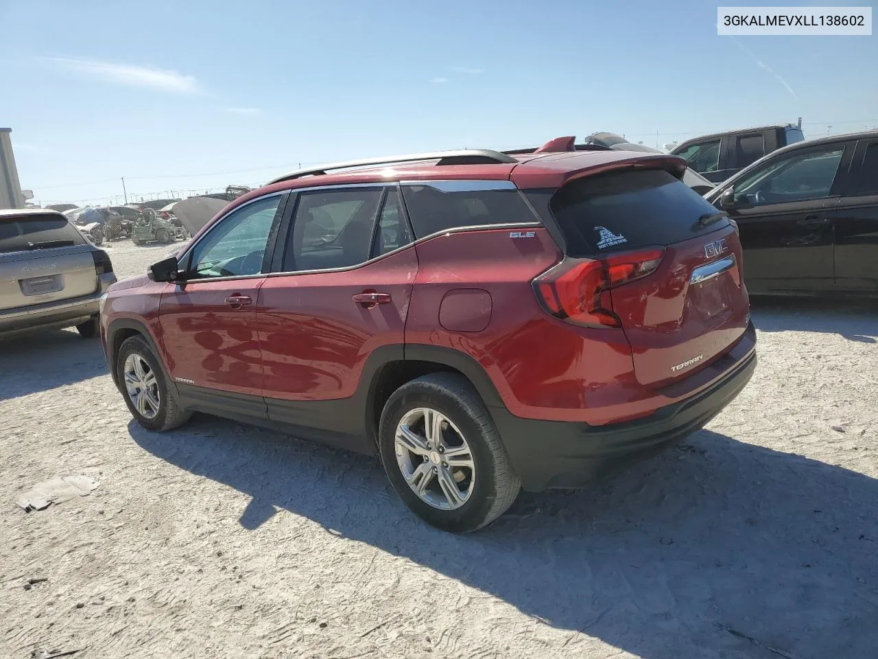 2020 GMC Terrain Sle VIN: 3GKALMEVXLL138602 Lot: 76167994