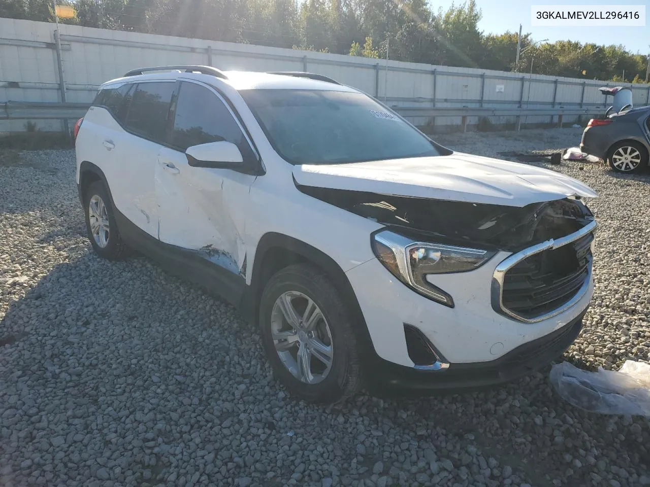 2020 GMC Terrain Sle VIN: 3GKALMEV2LL296416 Lot: 76170484