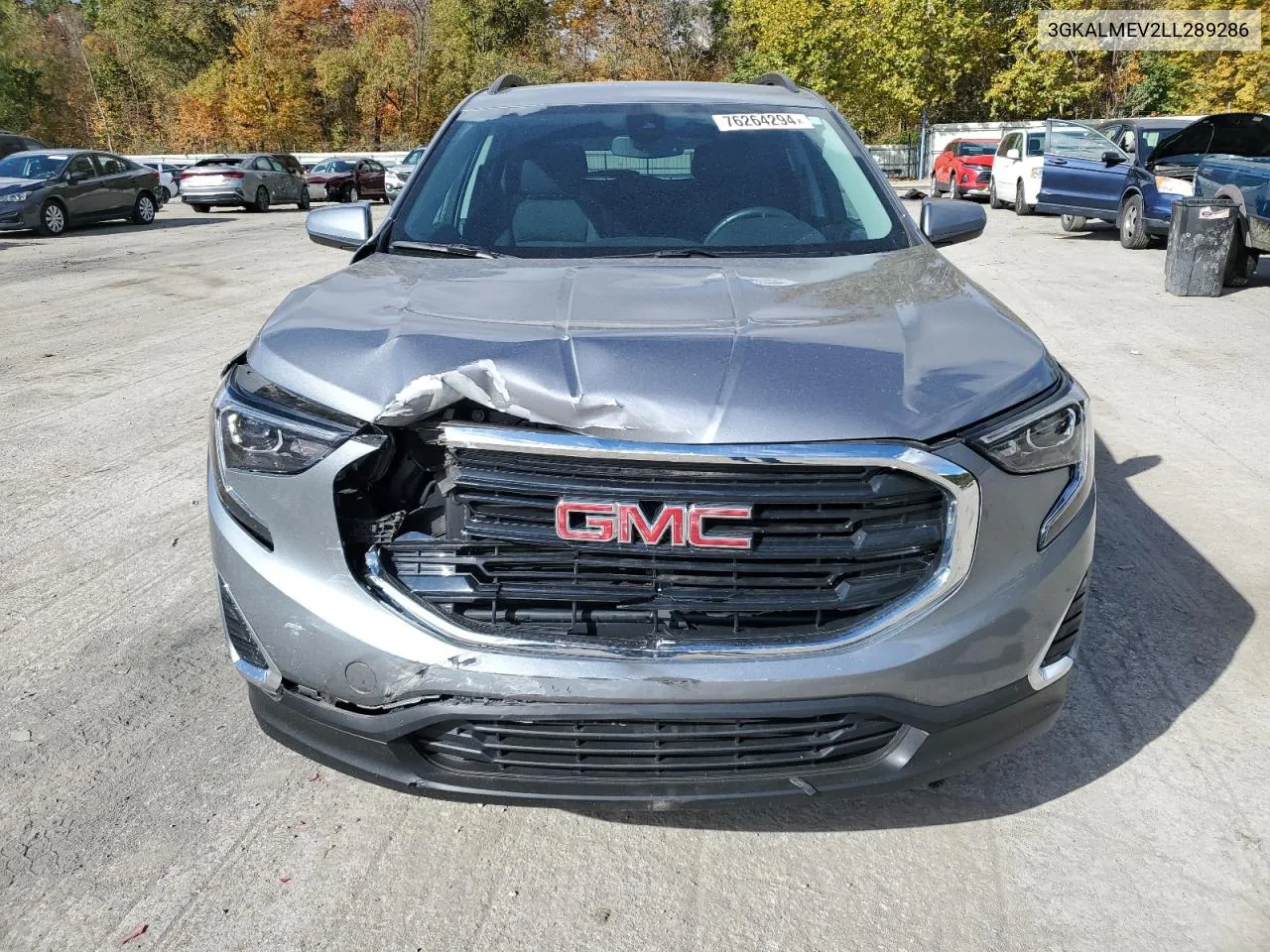 2020 GMC Terrain Sle VIN: 3GKALMEV2LL289286 Lot: 76264294