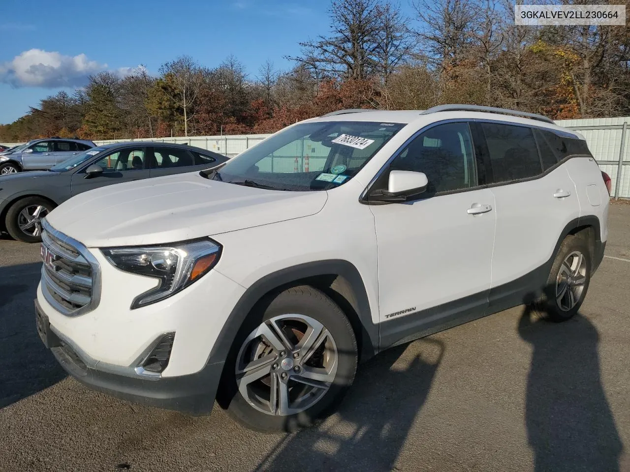 2020 GMC Terrain Slt VIN: 3GKALVEV2LL230664 Lot: 76830124