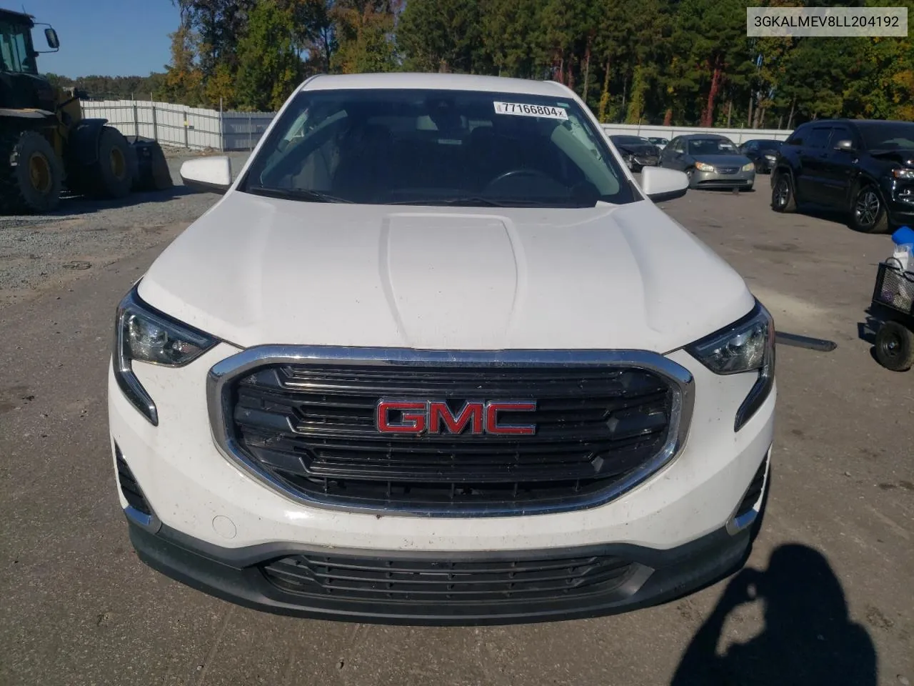 2020 GMC Terrain Sle VIN: 3GKALMEV8LL204192 Lot: 77166804